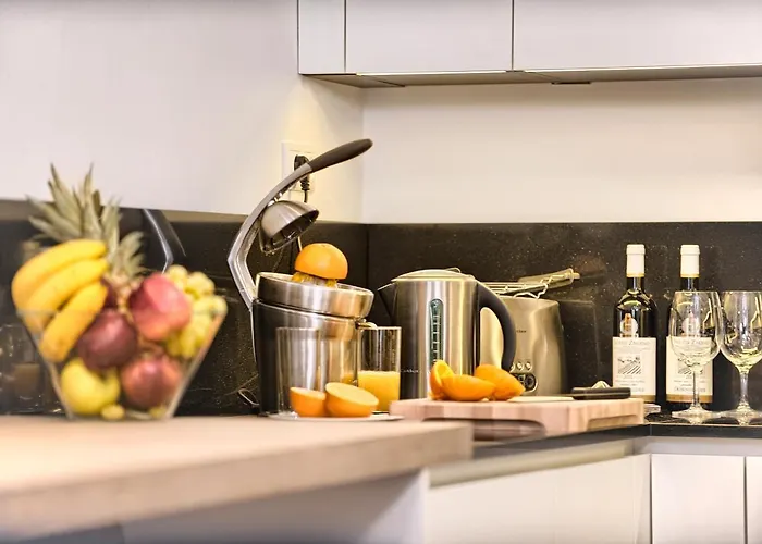 Exclusive 2 Bedroom Apartment Old Town - 2 Baths, Balcony And View - By Prague City Apartments